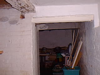 Cellar from entrance.